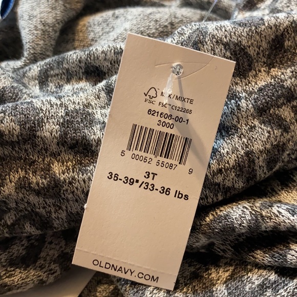 Old Navy Plush-Knit Leopard-Print Swing Dress - Picture 5 of 5